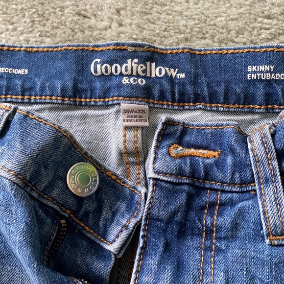Men’s Good fellow jeans size 36w32l - Picture 3 of 5